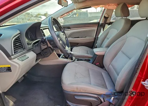 2017 Hyundai Elantra Se z USA, uszkodzony, nr VIN KMHD84LF5HU061295